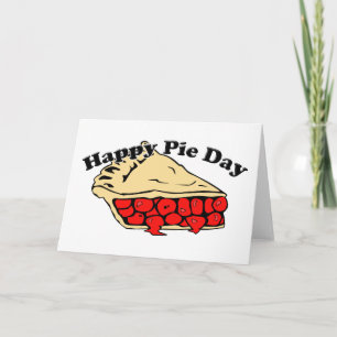 Happy Pie Day - Cherry Pie Kaart