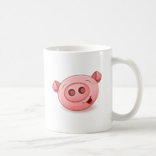 Happy Pig-pictogram Koffiemok