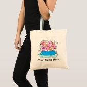 Happy Pigs  Canvas tas (Voorkant (product))