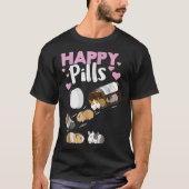 Happy Pill Guinee Pig T-shirt Guinee Pig (Voorkant)
