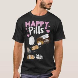 Happy Pill Guinee Pig T-shirt Guinee Pig