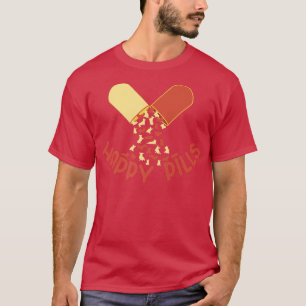 Happy Pills, Funny Corgi, Love Hondenliefhebber fo T-shirt