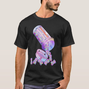Happy Pills Pastel Gothic Yami Teddy Bear Otaku Wo T-shirt