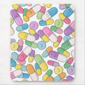 Happy Pills - Tapis de souris (Devant)