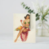 Happy Pin omhoog Briefkaart (Staand voorkant)