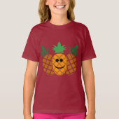 Happy Pineapple Design - T-shirt de base pour fill (Devant)