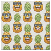 Happy Pineapple Stof (Swatch)