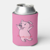 Happy Pink Jumping Thunder_Cove Blikjeskoeler (Blikje Voorkant)