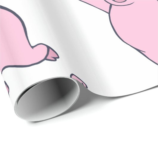 Happy Pink Jumping Thunder_Cove Cadeaupapier (Rol Hoek)