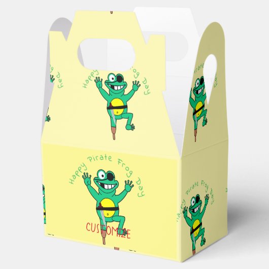 Happy Pirate Frog Day Thunder_Cove Bedankdoosjes (Geopend)
