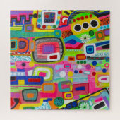 Happy Place 20 x 20 Puzzle (Horizontal)