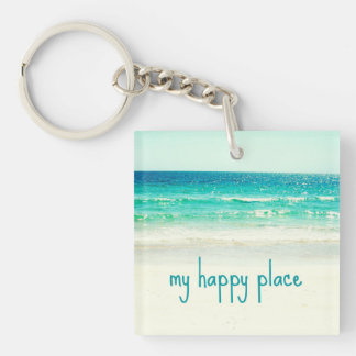 Happy Place Beach Sleutelhanger