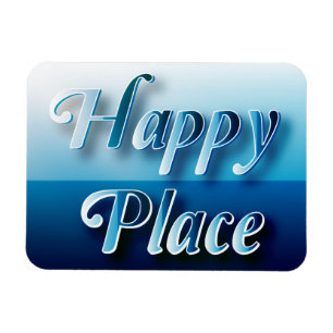 Happy Place Cruise Cabin Home Stateroom Decor Magneet