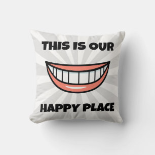 Happy place kussen
