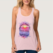 Happy Place Mexico Sunset 0909 Tanktop (Voorkant)
