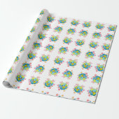 Happy Planet 2 inpakpapier (Uitgerold)