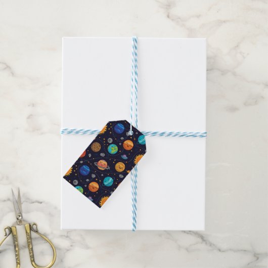 Happy Planets Cadeau Labels Cadeaulabel (Met Touw)
