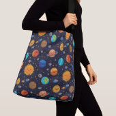 Happy Planets Cross-Body Sac (De près)
