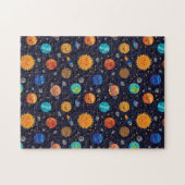 Happy Planets Jigsaw Puzzle Legpuzzel (Horizontaal)