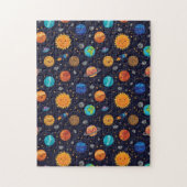 Happy Planets Jigsaw Puzzle Legpuzzel (Verticaal)
