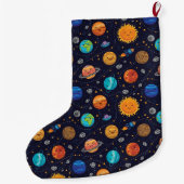 Happy Planets Kous Grote Kerstsok (Achterkant)