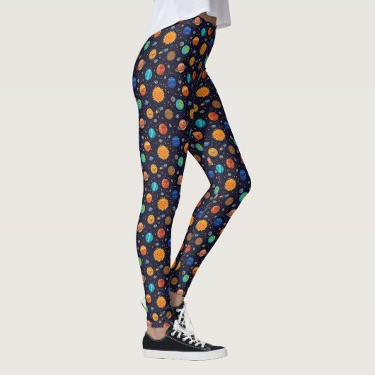 Happy Planets Leggings (Droite)