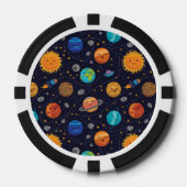 Happy Planets Poker Chips (Voorkant)