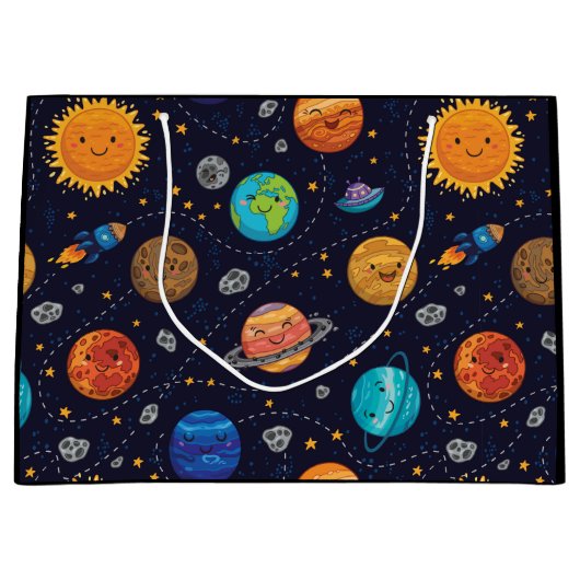 Happy Planets Sac cadeau (Devant)