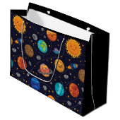 Happy Planets Sac cadeau (Devant Angle)