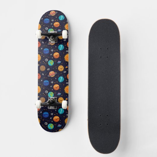 Happy Planets Skateboard (Recto)