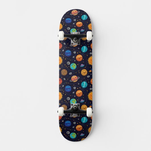 Happy Planets Skateboard (Recto)