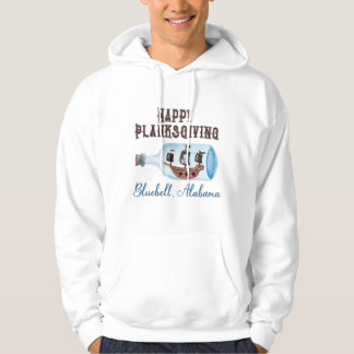 Happy Planksgiving van Bluebell Alabama Hoodie