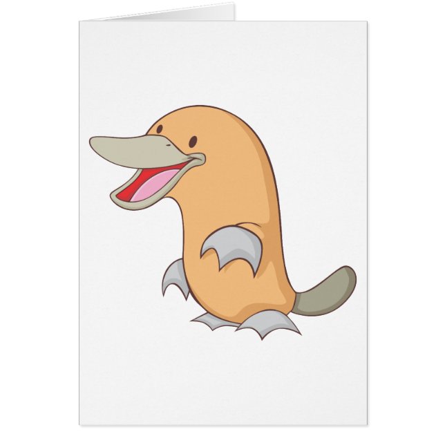 Happy Platypus (Voorkant)