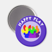 HAPPY PLAY MAGNEET (Voorkant / Achterkant)