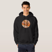 Happy Pluto Planet  Cute  Astronomy Hoodie (Voorkant volledig)