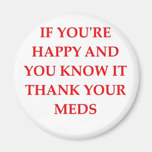 HAPPY.png Magneet (Voorkant)