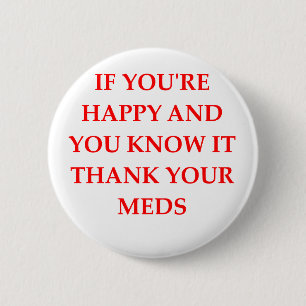 HAPPY.png Ronde Button 5,7 Cm