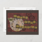 Happy Postcrossend Briefkaart (Voorkant / Achterkant)