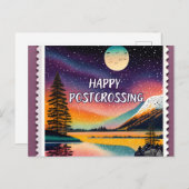 Happy Postcrossend Briefkaart (Voorkant / Achterkant)