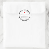 Happy Postcrossing postcard stickers (Sac)