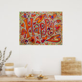 Happy Poster Print (Cuisine)