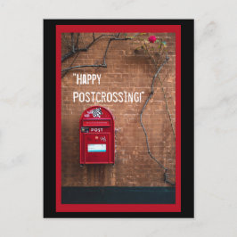 Happy Postkruising Red Mailbox Briefkaart
