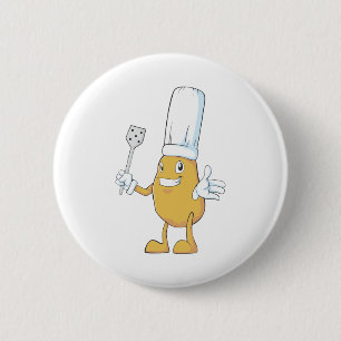 Happy Potato Chef Ronde Button 5,7 Cm