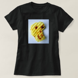 Happy Potato Chip Face T-shirt