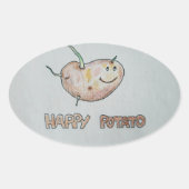 Happy Potato Sticker (Voorkant)
