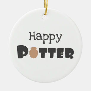 Happy Potter Keramisch Ornament