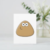 Happy Pou - Carte Postale Vertical (Debout devant)