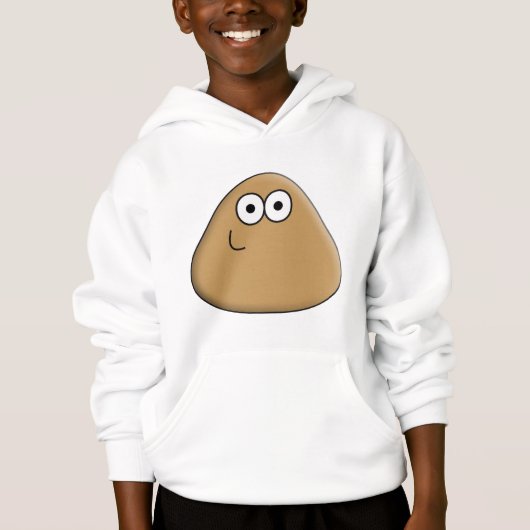 Happy Pou - Hoodie (Voorkant)