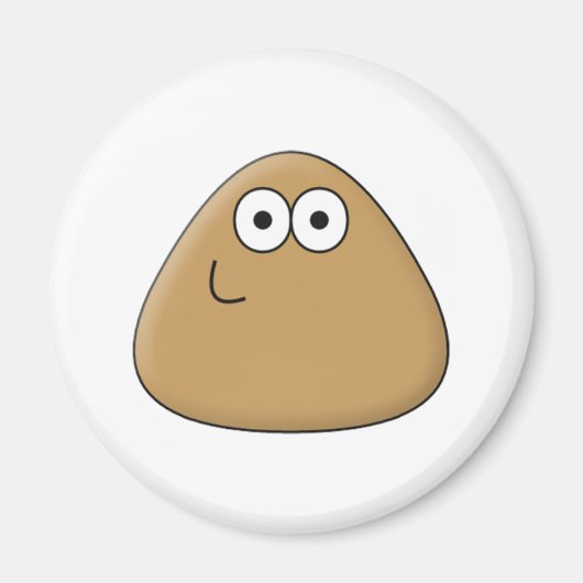 Happy Pou - Magnet Magneet (Voorkant)