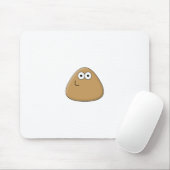 Happy Pou - Mousepad Muismat (Met muis)